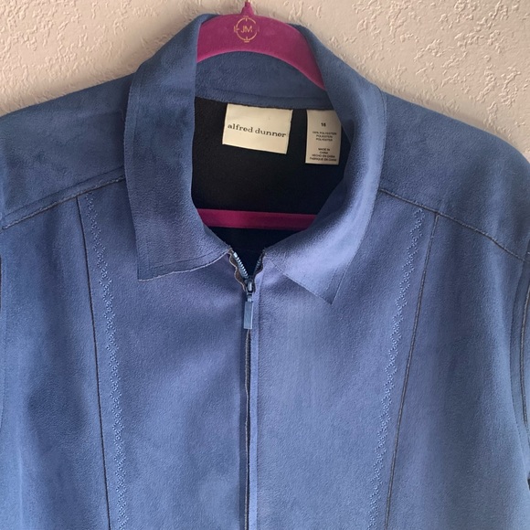 💙💙ALFRED DUNNER ZIPPERED JACKET (14) 💙💙 - Picture 2 of 7